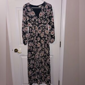 Altar'd State High-Low Long Sleeve Dress